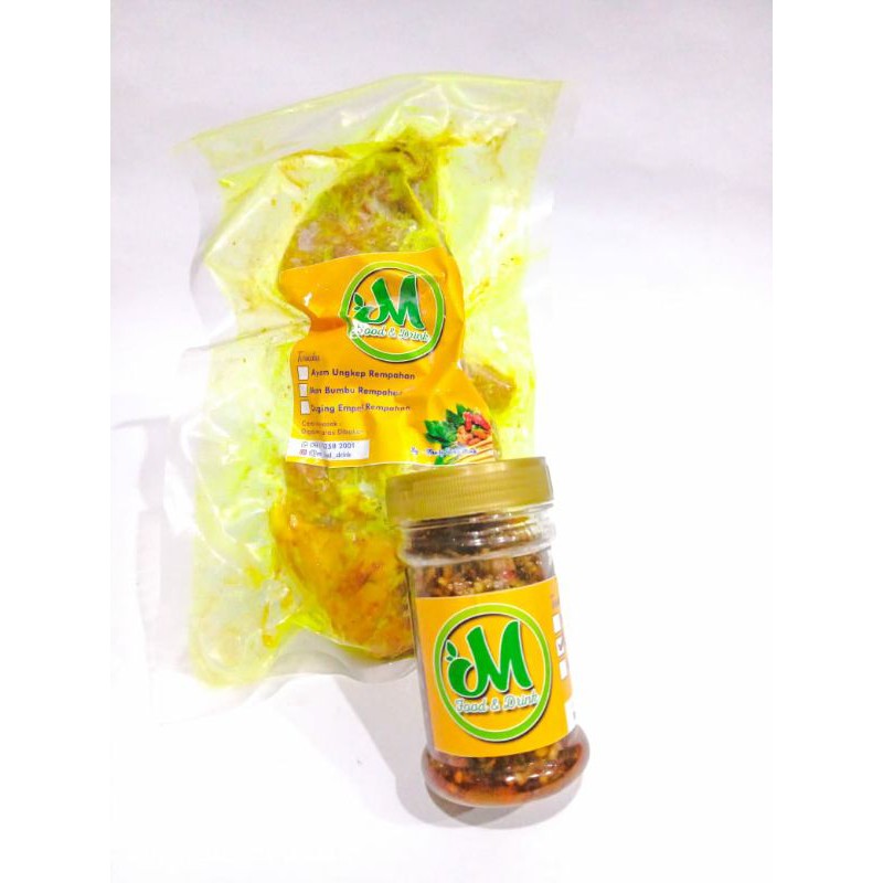 

PAKET Ayam Ungkep Rempahan + Sambel