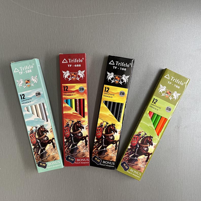 

Pensil Kayu TRIFELO/Pensil Raut/Pensil Serut/ Pensil 2B/Pensil Kayu Murah