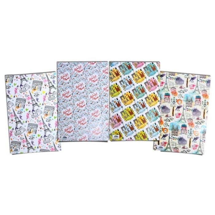 

Kiky Kertas kado / Kertas Pembungkus Kado Motif Fancy Isi 50 Lembar