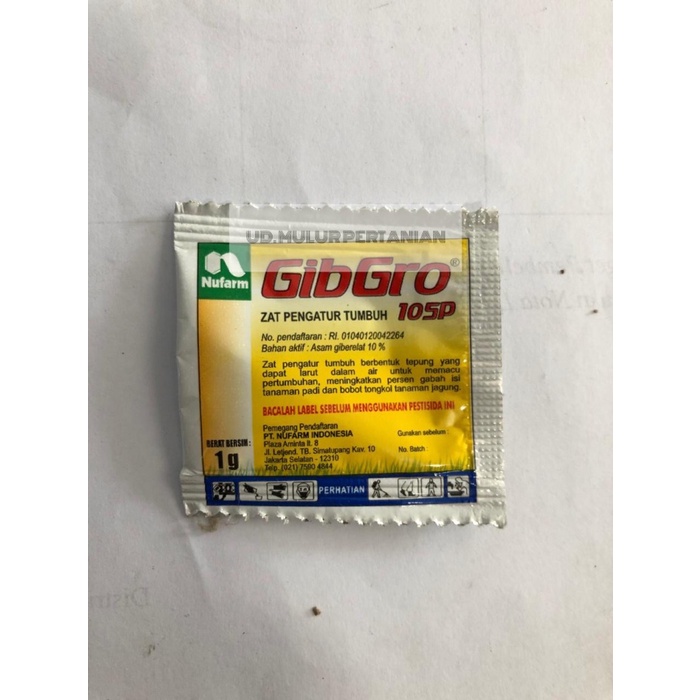 Zat Pengatur Tumbuh Buah GIBGRO 1gram