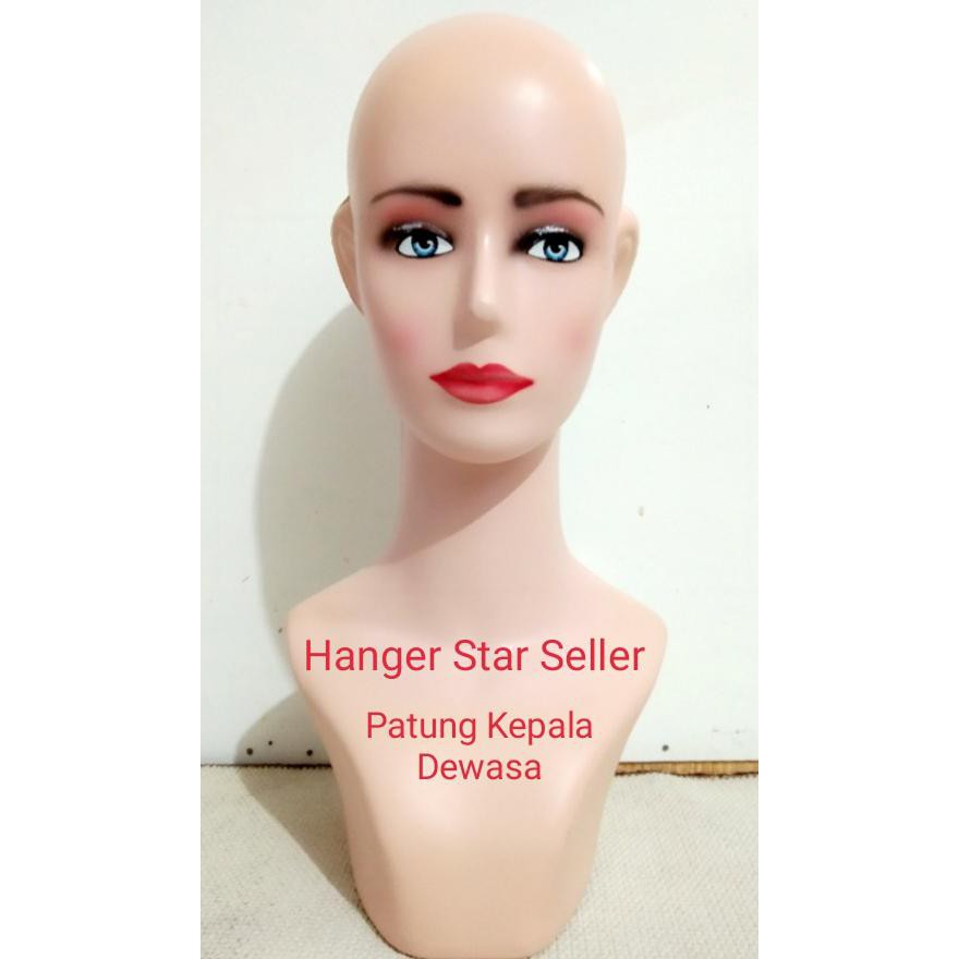 Kaos Anak Perempuan - Manekin Kepala, Manekin Jilbab