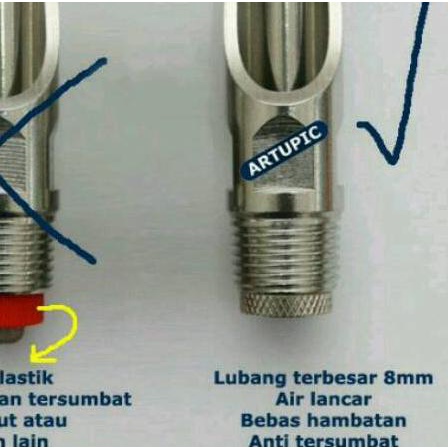 Nippel Babi B1 ARTUPIC Alat Minum Nipple Nipel Nepel Dot Babi B1 ARTUPIC