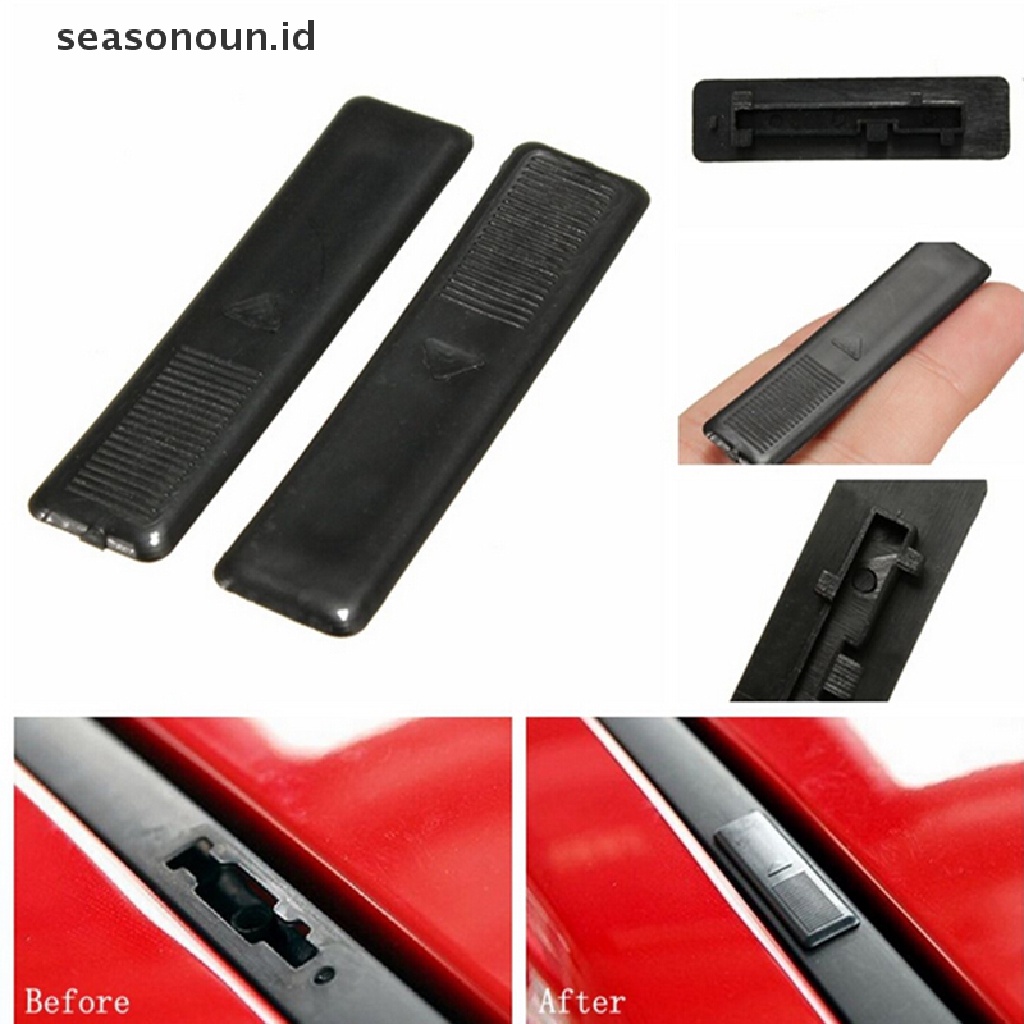 【seasonoun】 2 X Replacement Roof Rail Rack Moulding Clip Cover For Mazda 2 3 6 CX5 CX7 CX9 .