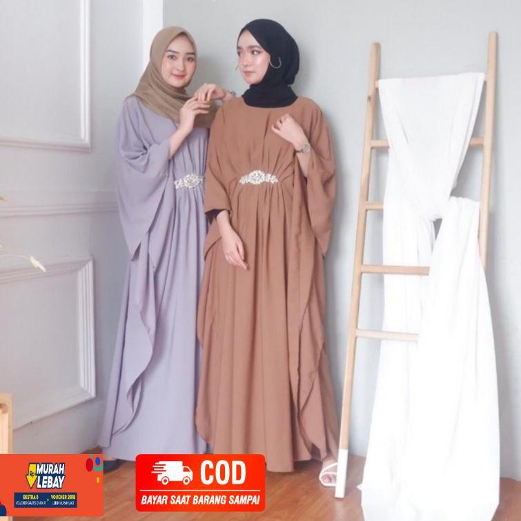 Special Price.. MARIA KAFTAN/DRESS MUSLIM WANITA MODEL TERBARUU//GAMIS LEBARAN//FASHION MUSLIM