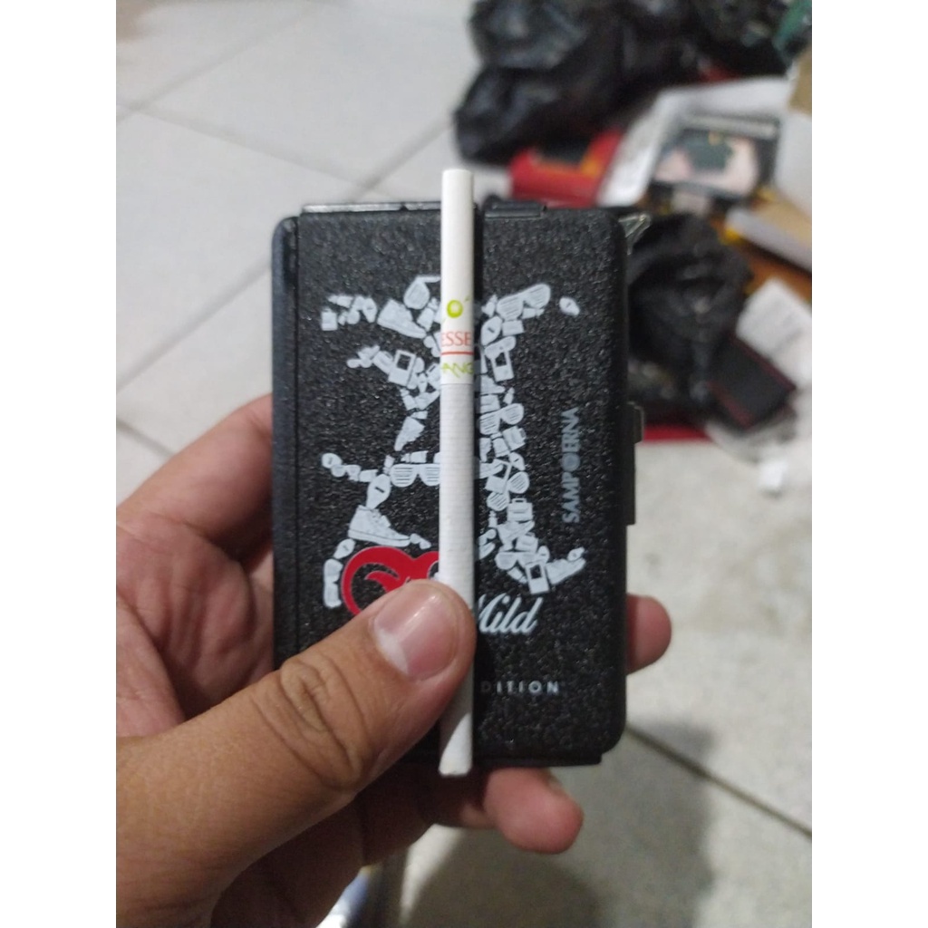 KOTAK ROK0K PLUS KOREK API - BANYAK VARIAN - POLOS DAN MOTIF - SIMPLE DAN PRAKTIS - KOREK API - LIGHTER CIGARRETE - TERMURAH