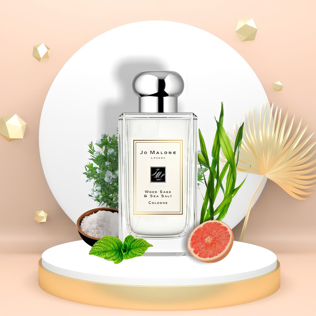 Jo Maloone wood sage&amp; sea salt by BILLIONAIRE 50 ml | Eau de Perfume | Parfum Inspired Unisex Tahan Lama