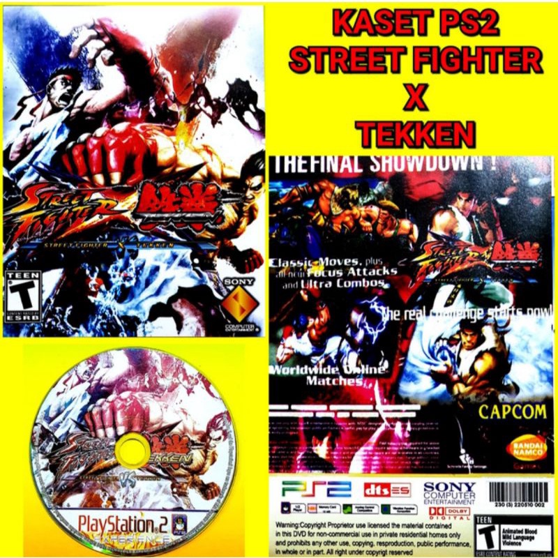 Jual Kaset Video Game PlayStation 2 Action Tekken terbaru Terlaris