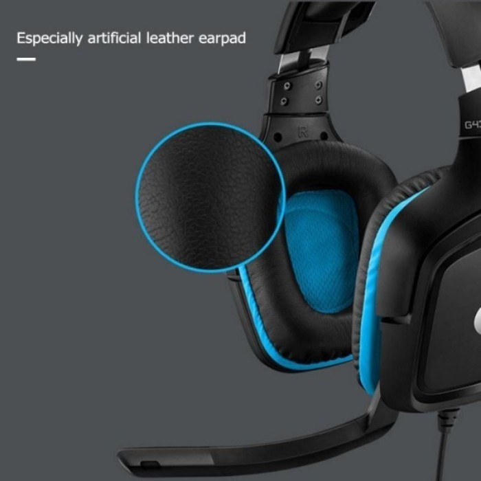 Headphone I Headset Gaming Logitech G431 - Original Garansi 2 Tahun