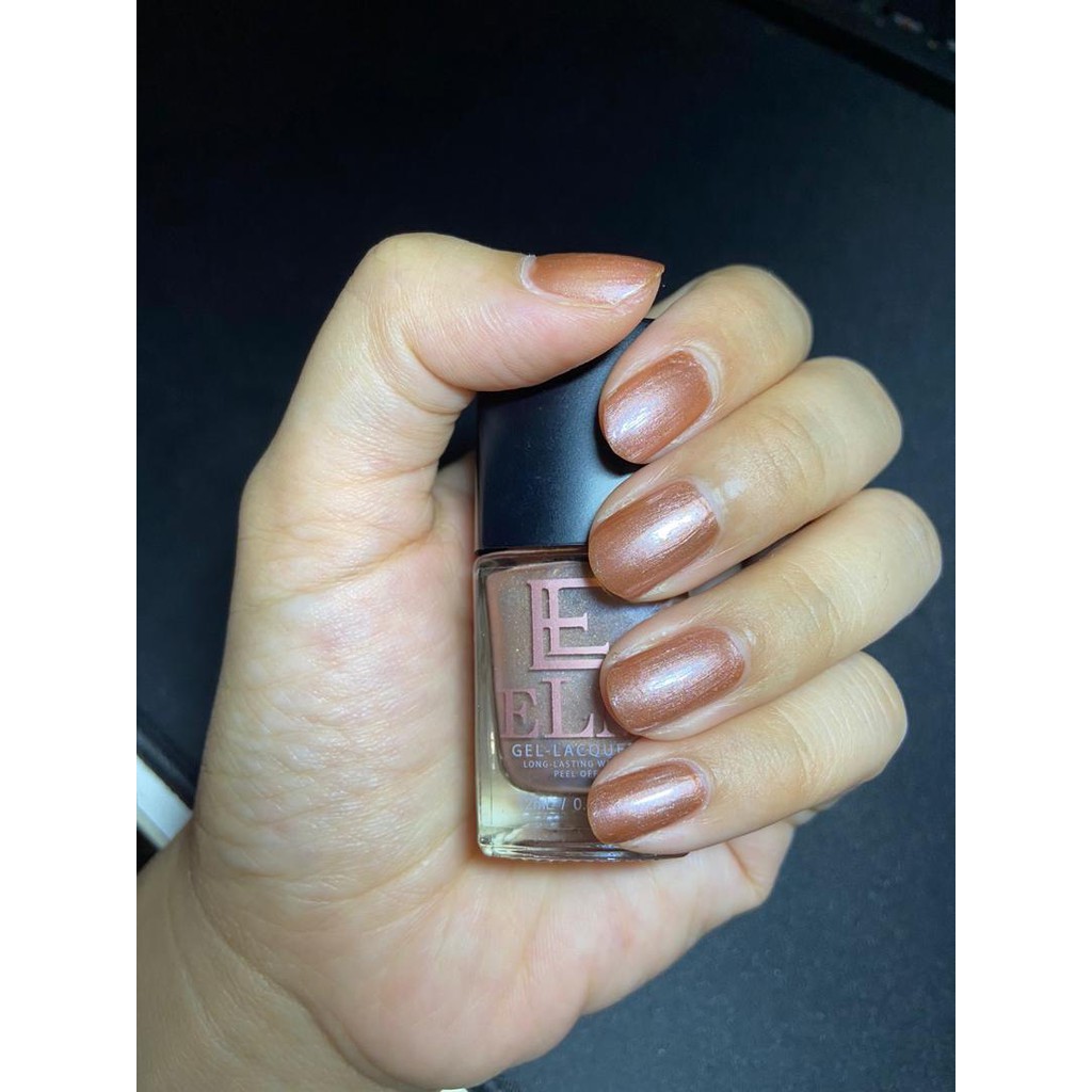 ELM Kutek Halal Peel-off Metallic Rose Gold (shimmer) Tembus Air