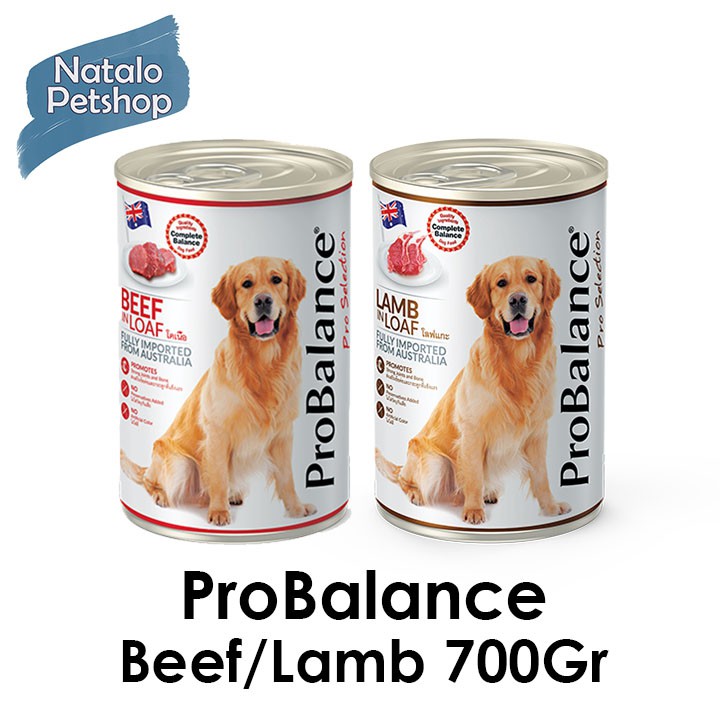 Jual Probalance Dog Food 700Gr / Makanan Kaleng Basah Anjing/ Beef