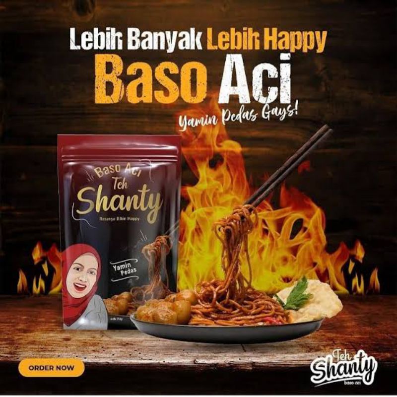 Jual Baso Aci Teh Shanty Boci Tulang Rangu Rasanya Bikin Happy Yamin