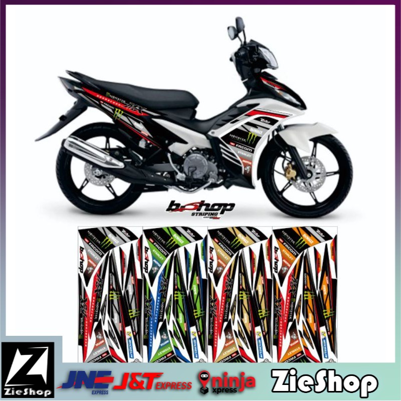 Striping Jupiter MX 135 lama monster energy