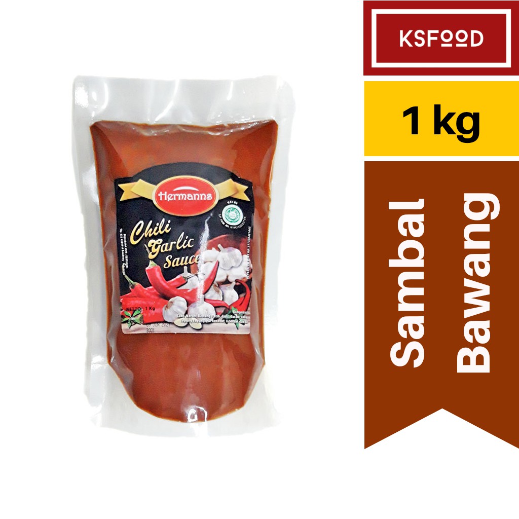 

Hermanns Sambal Bawang 1 kg (Saos Cabe Rasa Bawang Putih)