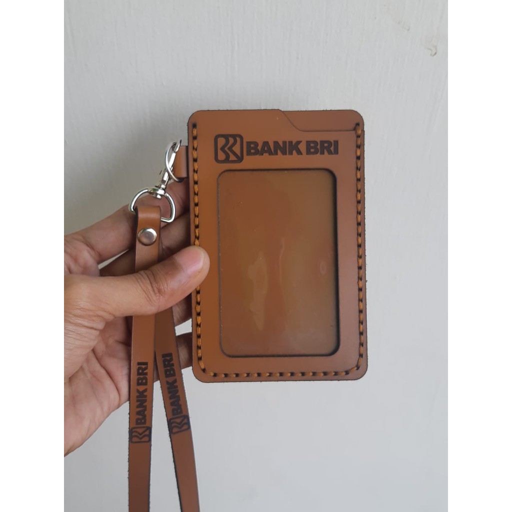 

Id Card Kulit Name Tag Kulit Asli custon nama dan logo 1
