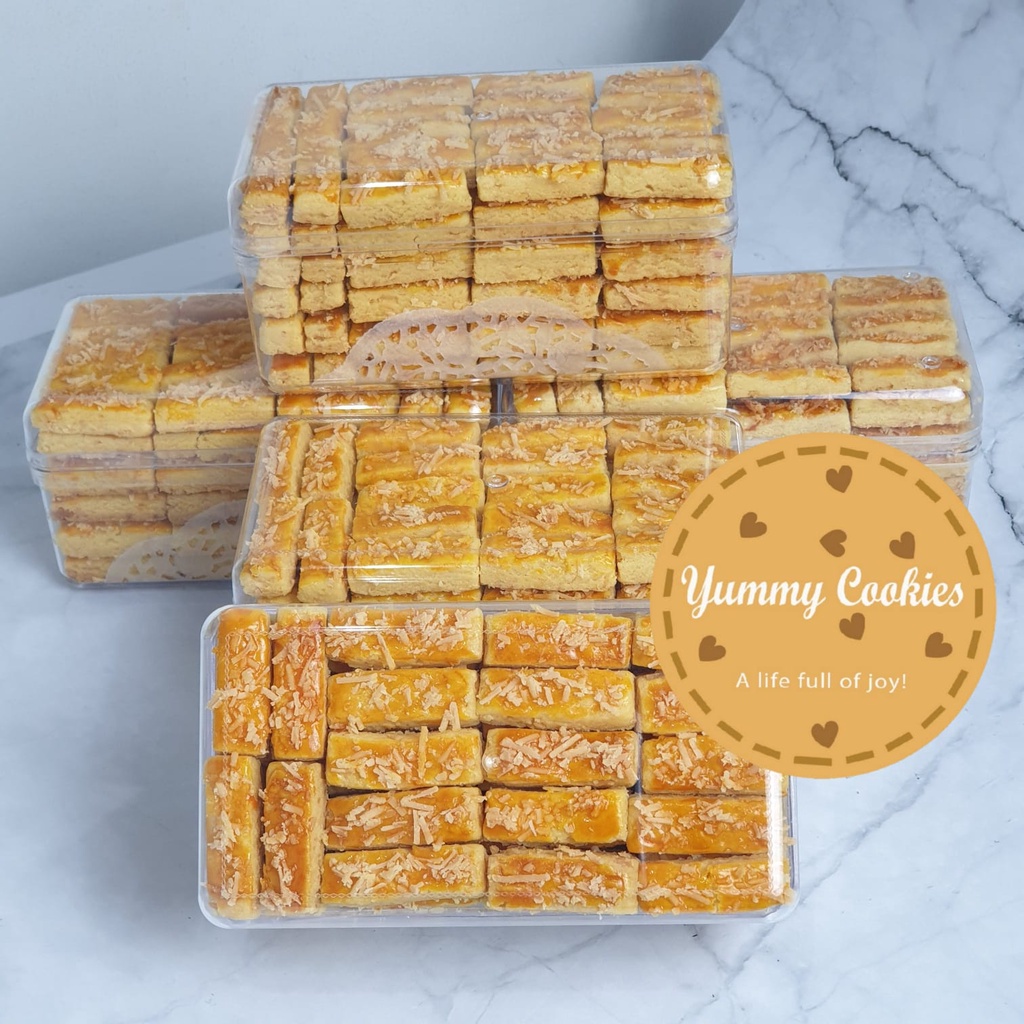 

● COD ● KGO - TERLARIS KUE KASTENGEL KEJU KUE KERING WISJMAN HALAL / KUE CASTENGEL KEJU EDAM / KUE LEBARAN