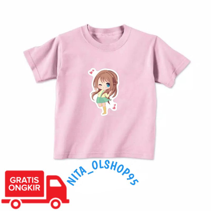 baju anak karakter lucu , baju anak perempuan , baju anak gambar kartun