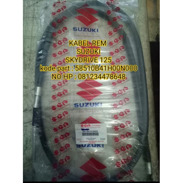 Kabel rem suzuki skydrive 125 original SGP