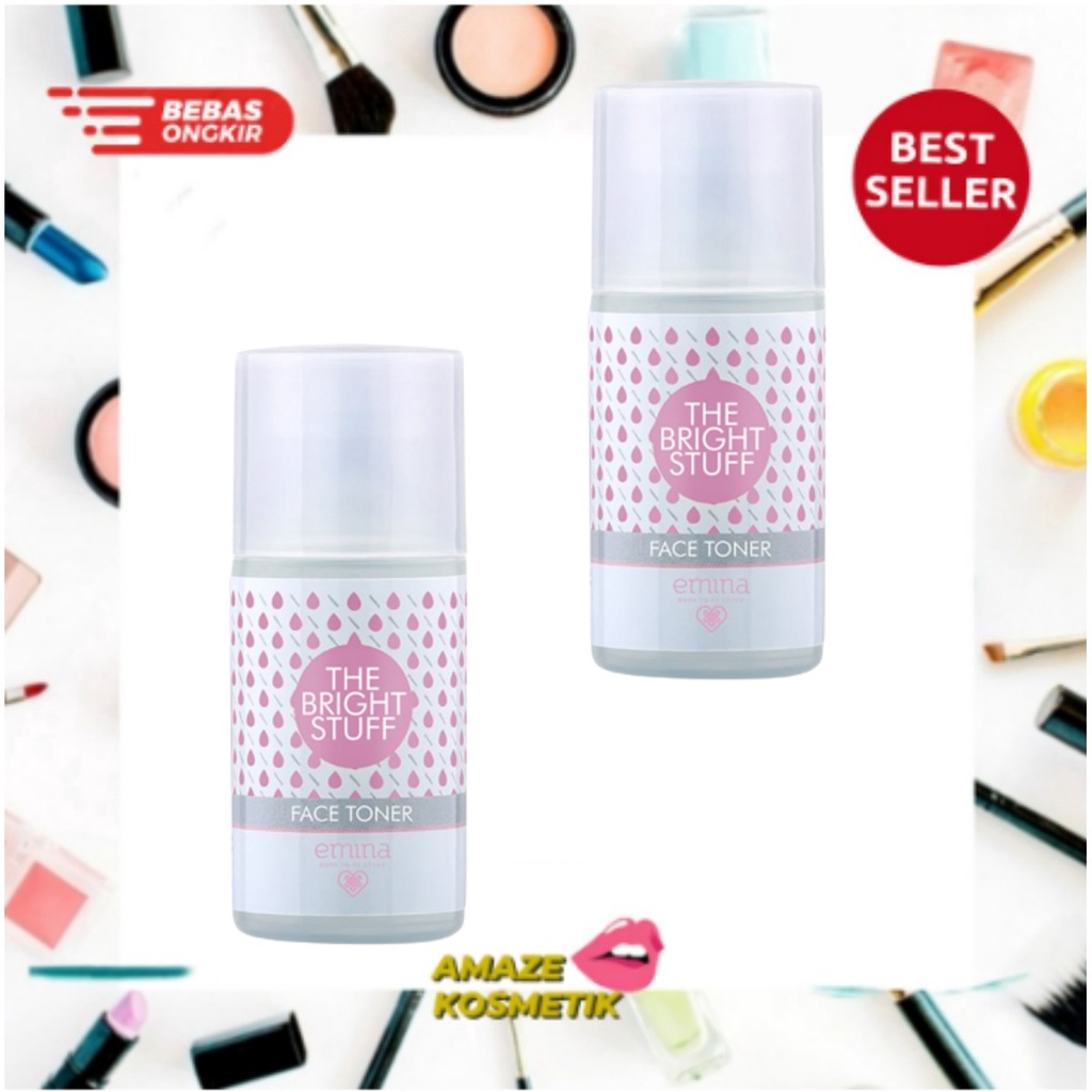 Emina Bright Stuff Face Toner 50 ML| Bright Stuff Face Toner