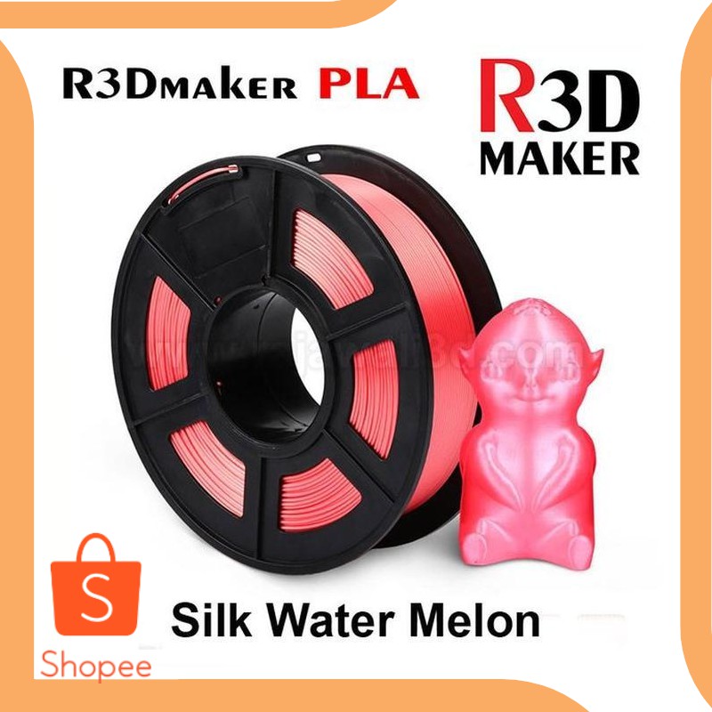 

Jual tools n parts Filamen 3D Printer Filament PLA Silk Red Water Melon 1 Diskon