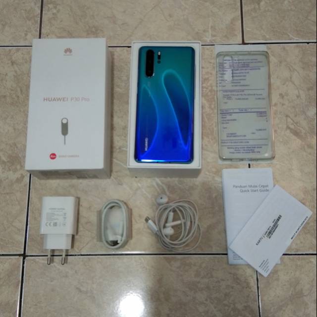 Huawei P30 Pro Garansi Resmi Indo Fullset Mulus Like New