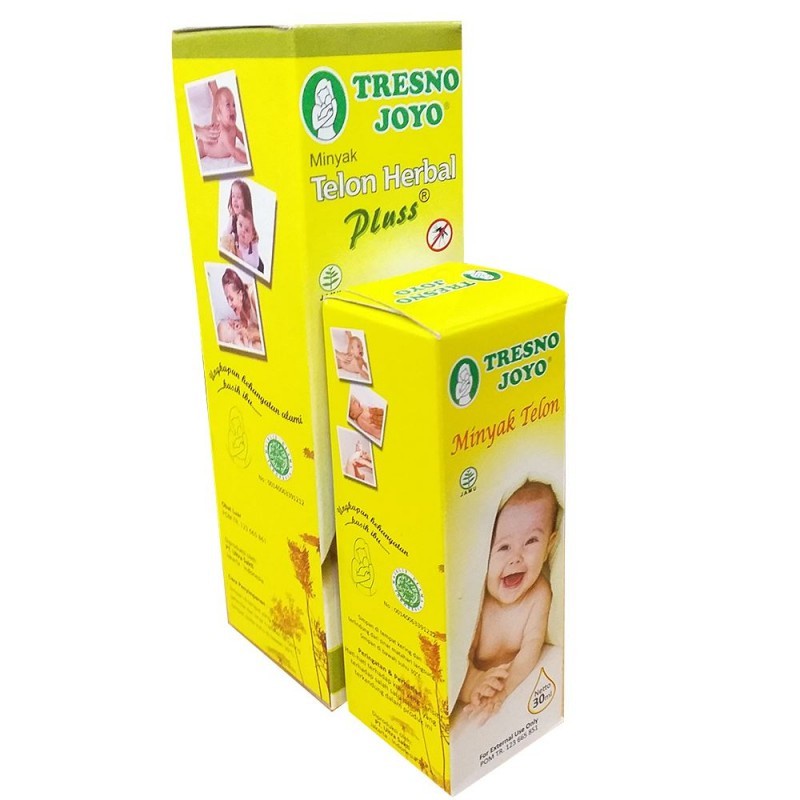 Tresno Joyo Minyak Telon Herbal Plus Citronella Banded 100ml