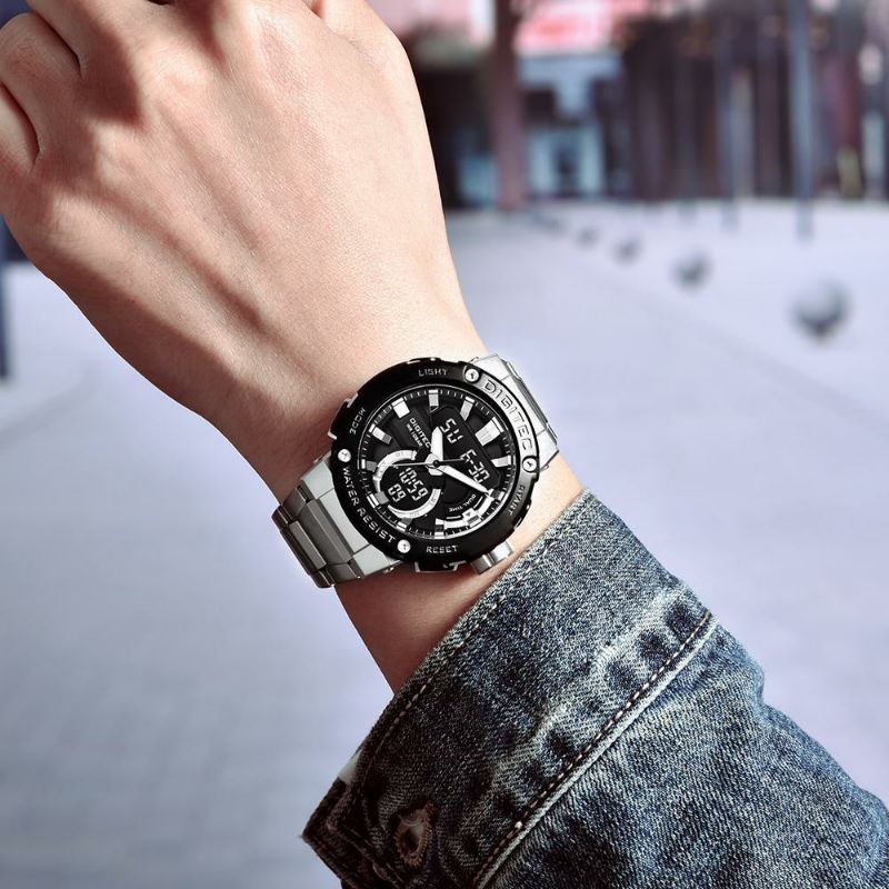 JAM TANGAN PRIA WANITA | RANTAI | KULIT | KARET | MURAH | DIGITEC TIPE DA 3111 ORI FOR MEN