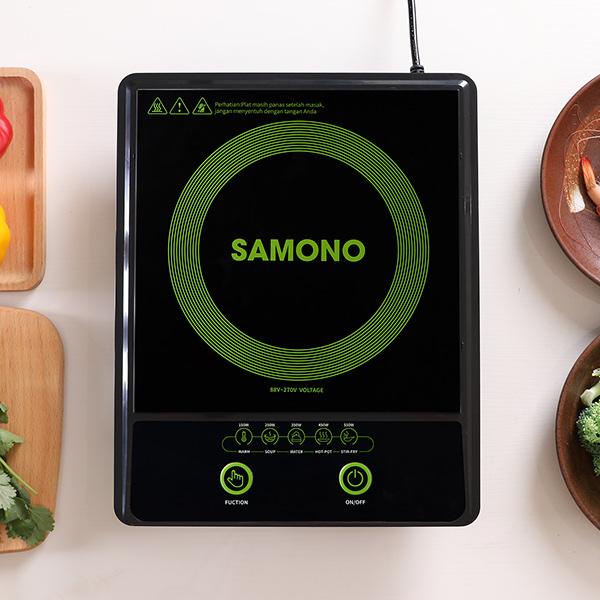 Kompor Listrik Induksi Samono WS-01 Induction Cooker Waterproof Smart Touch - Garansi Resmi 1 Tahun