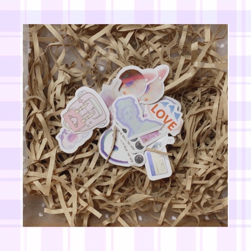 

Stickers Aesthetic Murah Journal Stiker Murah Random ✨