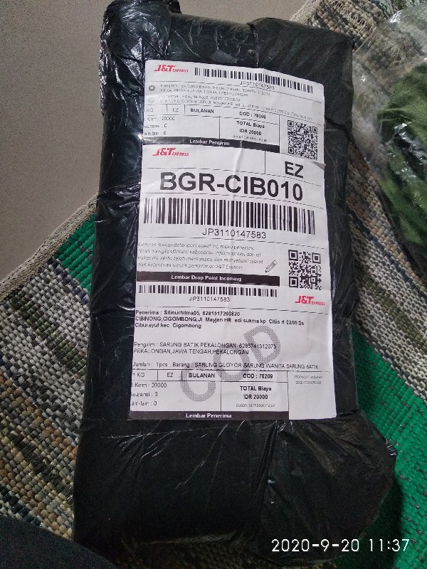 Sarung Neng Santri Pelangi Tyde Remaja Wanita Sarung Batik Pekalongan Santri Putri Untuk Seragam