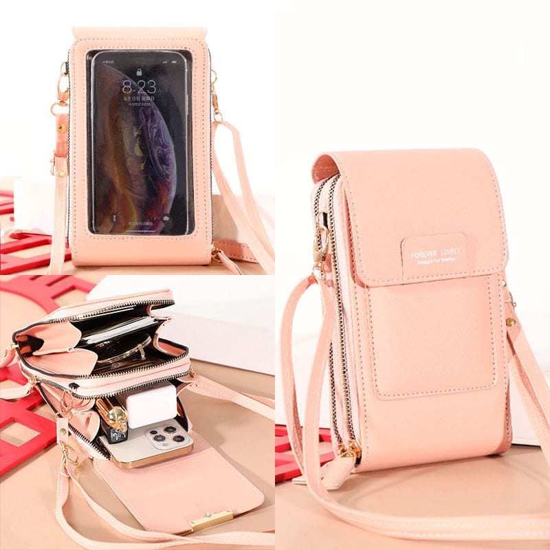 Tas HP Wanita Touchscreen Dompet Wanita Forever Lovely Import Tas Selempang Wanita Multyfungsi