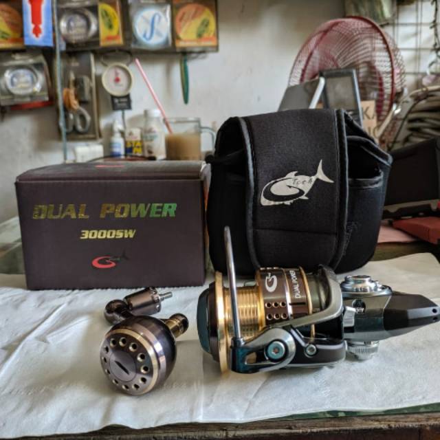 Reel G Tech Dual Power 3000SW 13 + 1 Bearings