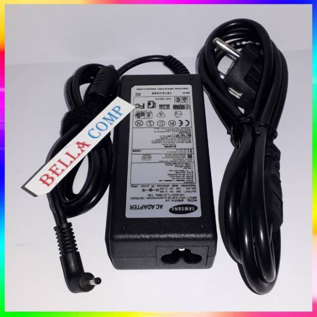 ADAPTOR CHARGER ORIGINAL LAPTOP SAMSUNG 19V 3.16A 3.0*1.1mm MODEL CPA09-004A