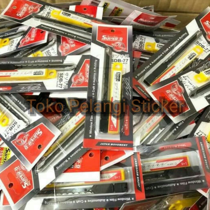 

Mudah Super-D Tools Japan Sdb-77 Sasori Blade Kit Cutter Knife Original Berkualitas