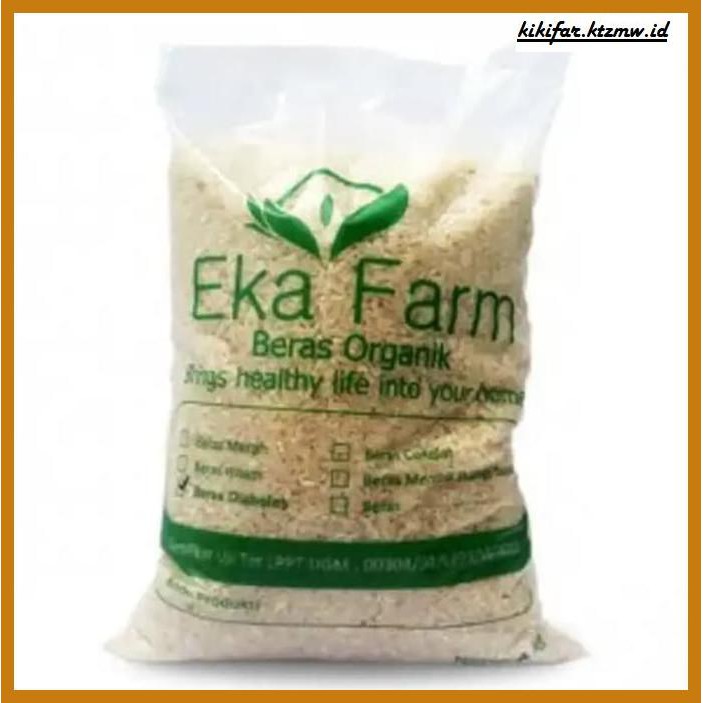 

ANEKA-BERAS- EKA FARM BERAS DIABETES ORGANIK 5.KG - HALAL -BERAS-SEHAT.
