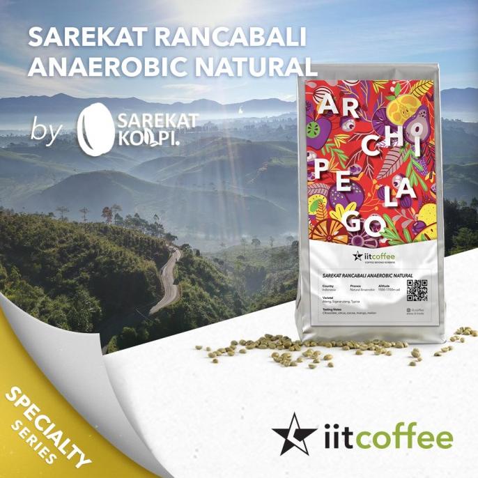 

[COD] Arabica Green Beans - Rancabali Anaerobic Natural by Sarekat Kopi -1Kg [COD]