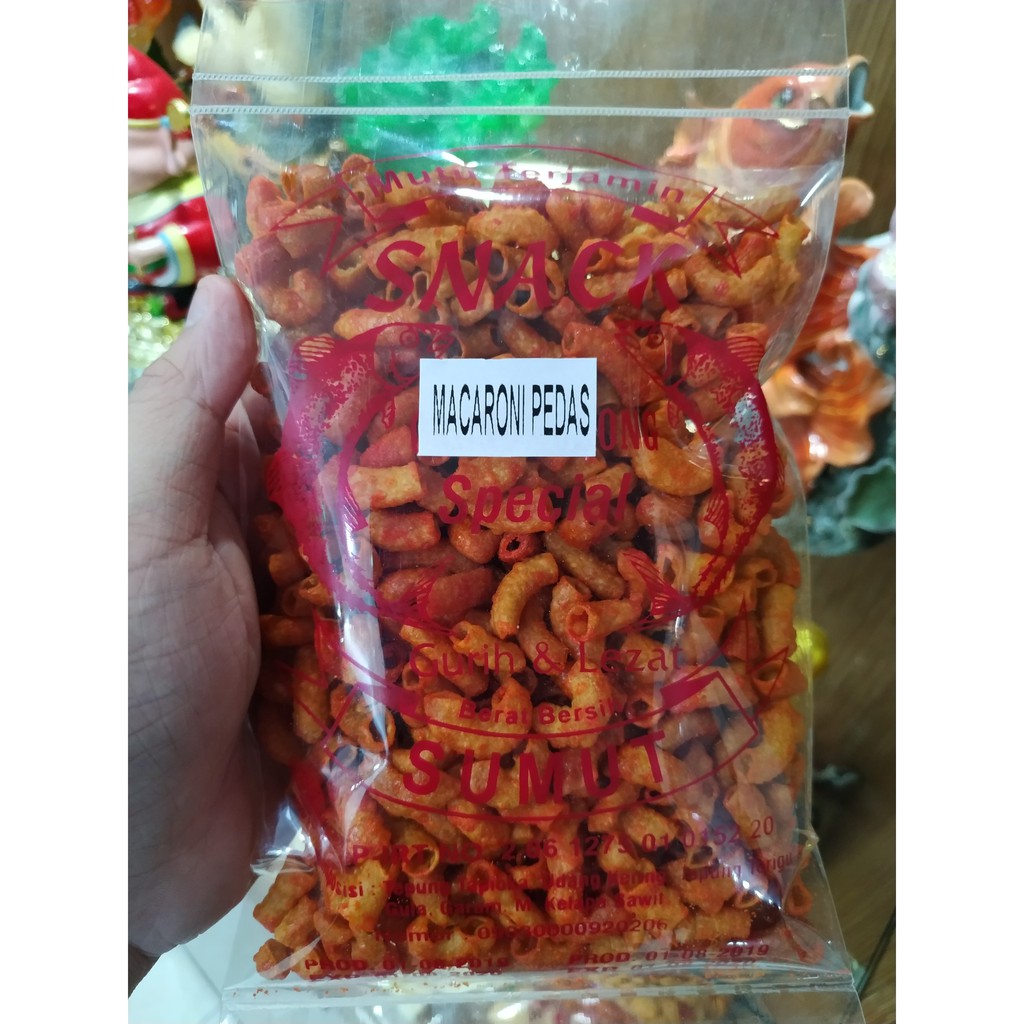 

[ Ready Medan ] Cemilan Macaroni Rasa balado 160 gram Khas Sumut Medan / Snack Macaroni Pedas