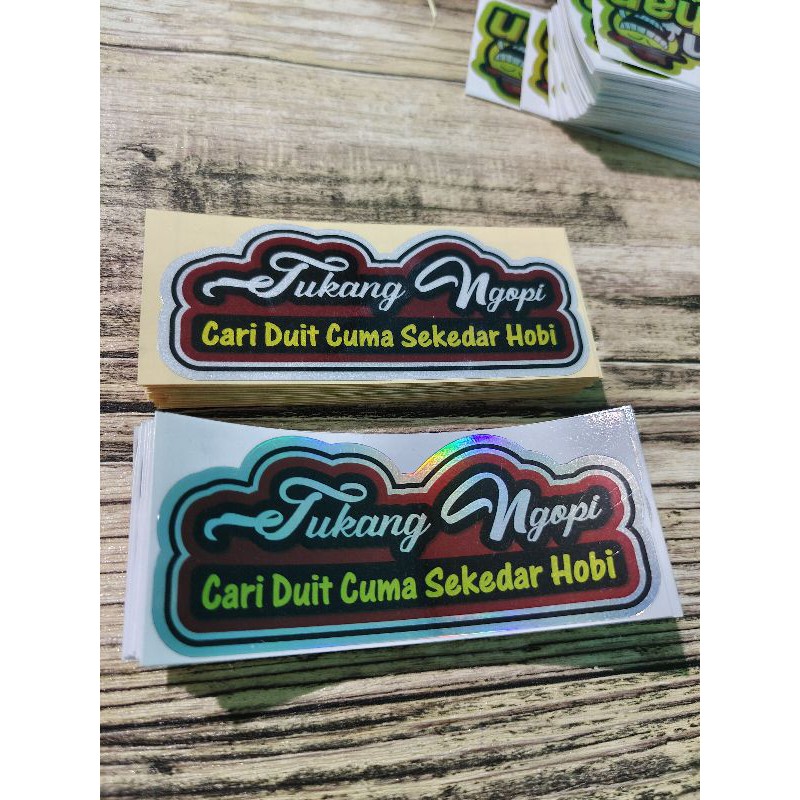 STICKER TUKANG NGOPI PRINCUTT