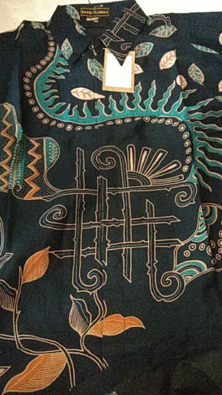 Purbo Mukti Cabut Kemeja Batik Pria Full Furing Bahan Katun Cabut Primisima