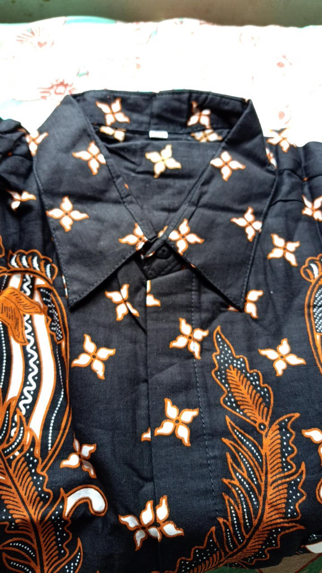 Kemeja Pria Jumbo Xxl Lengan Panjang Atasan Hem Baju Kemeja Batik Big Size Ukuran Besar Rhn-pl
