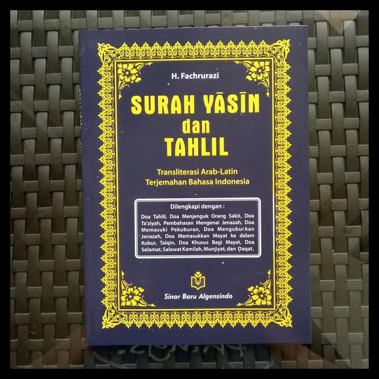 Buku Yasin Dan Tahlil 136hl Uk Besar Sinar Baru Shopee Indonesia