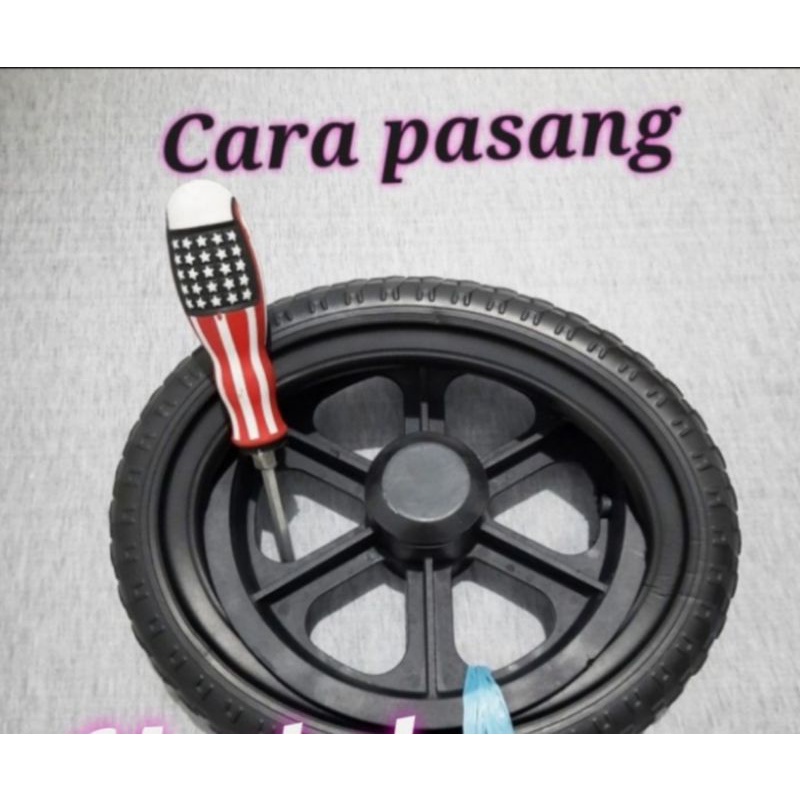 ban mati kursi Roda ukuran 12 inch Kursi Roda Travel merk gea FS868