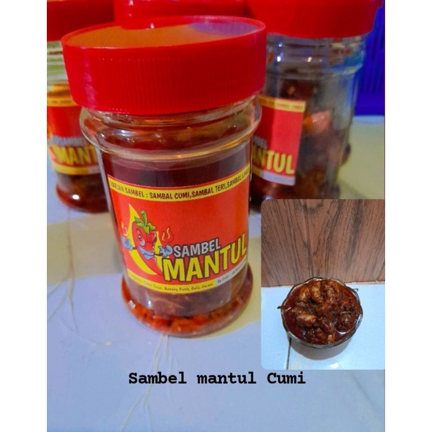 

Sambel Mantul Cumi Botol Dari Dapur Teh ita