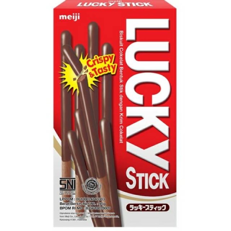 

MEIJI LUCKY STICK CHOCOLATE 45 GR