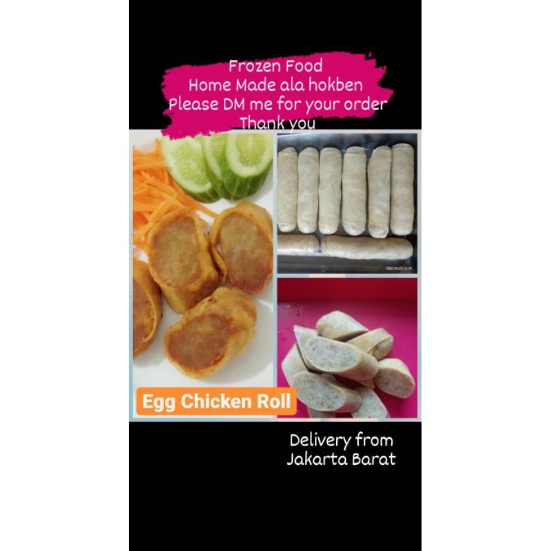 

EggChickenRoll-FrozenFood(10potong)