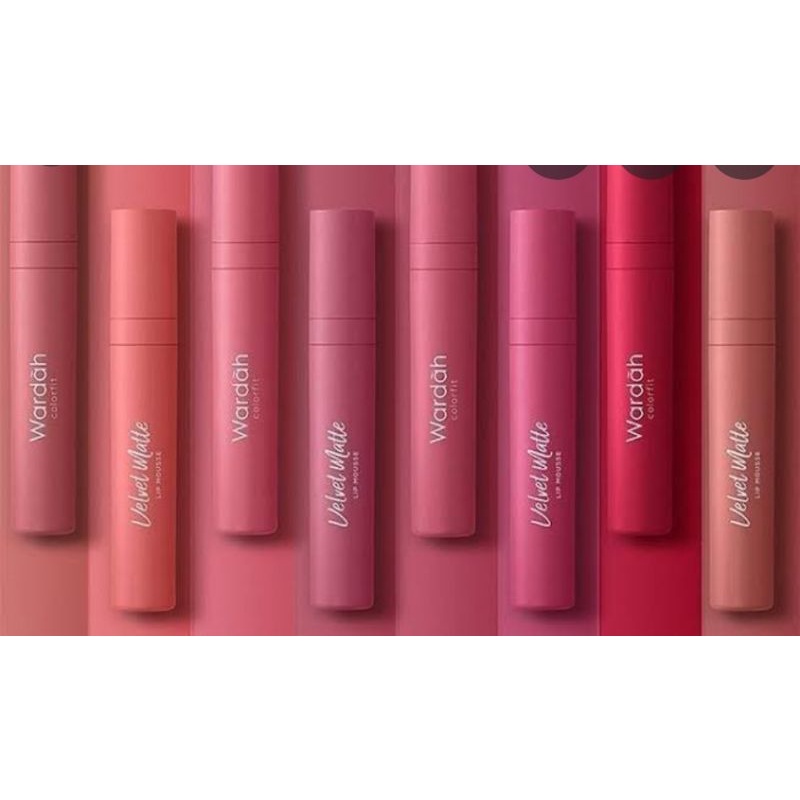 Wardah Velvet Matte Lipstik