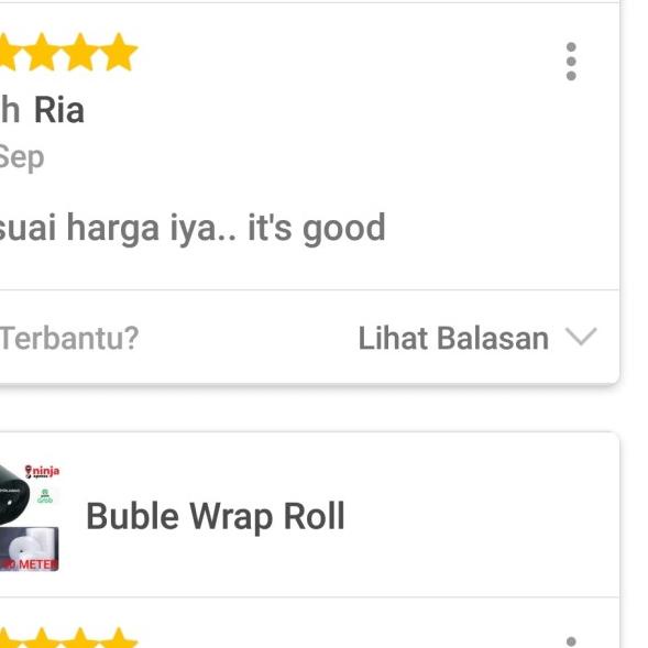 

♧ Bubble Wrap 31cm x 50 Meter - BENING ♠