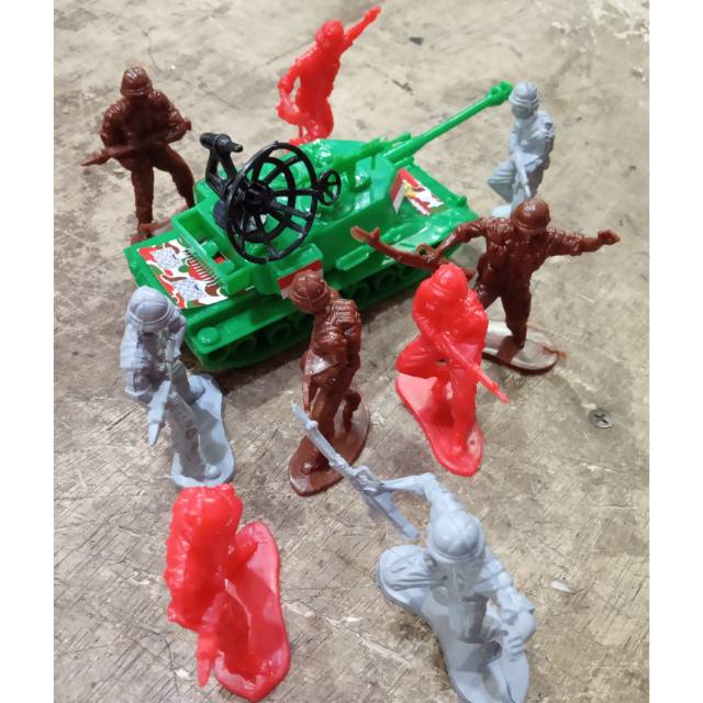 Mainan Mini Set Tentara - Mainan Tentaraan Edukasi Anak