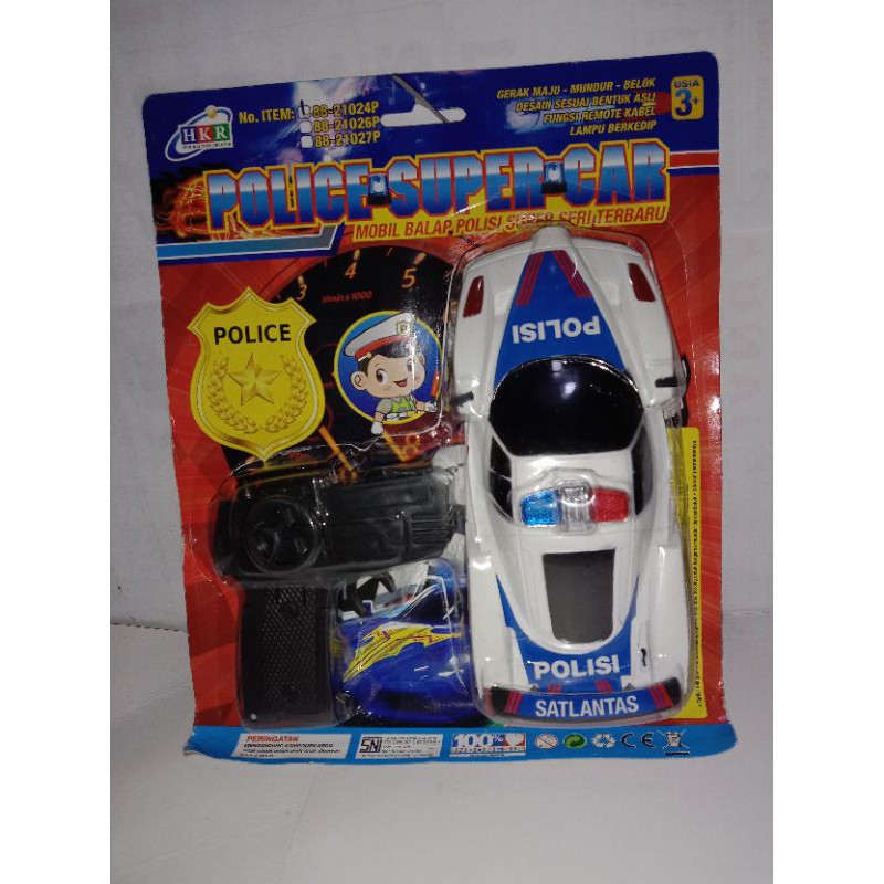 1set mainan mobil sedan pake remot