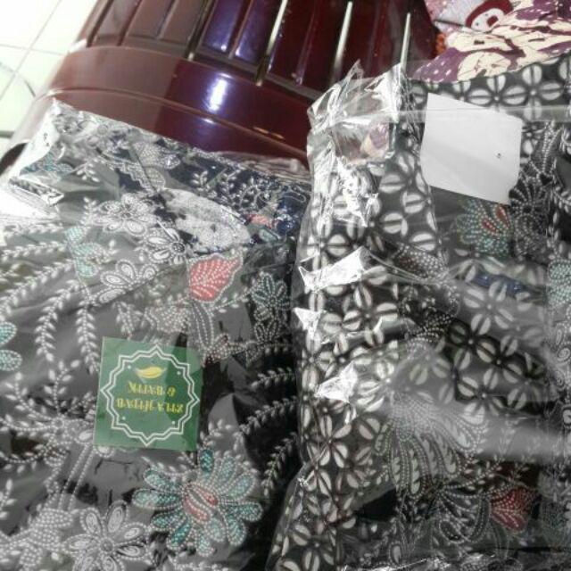 Batik Notoarto Couple Batik Ipnu - Ippnu Bahan Katun Saten Halus Tebel Kualitas