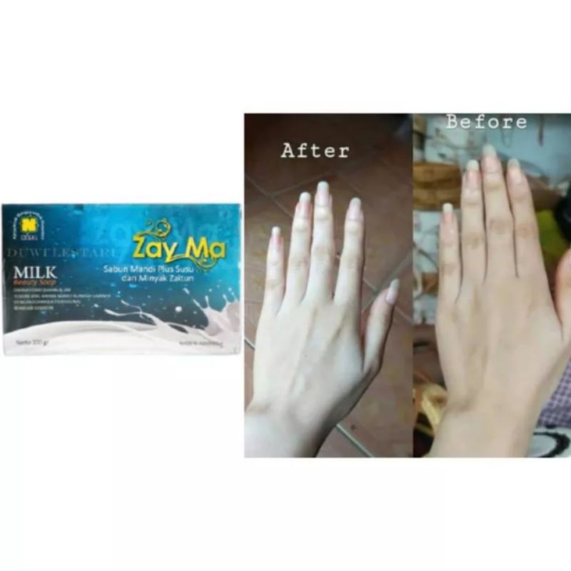 sabun zayma milk beauty soap mbs nasa original ori asli untuk memutihkan pemutih badan dan wajah muk